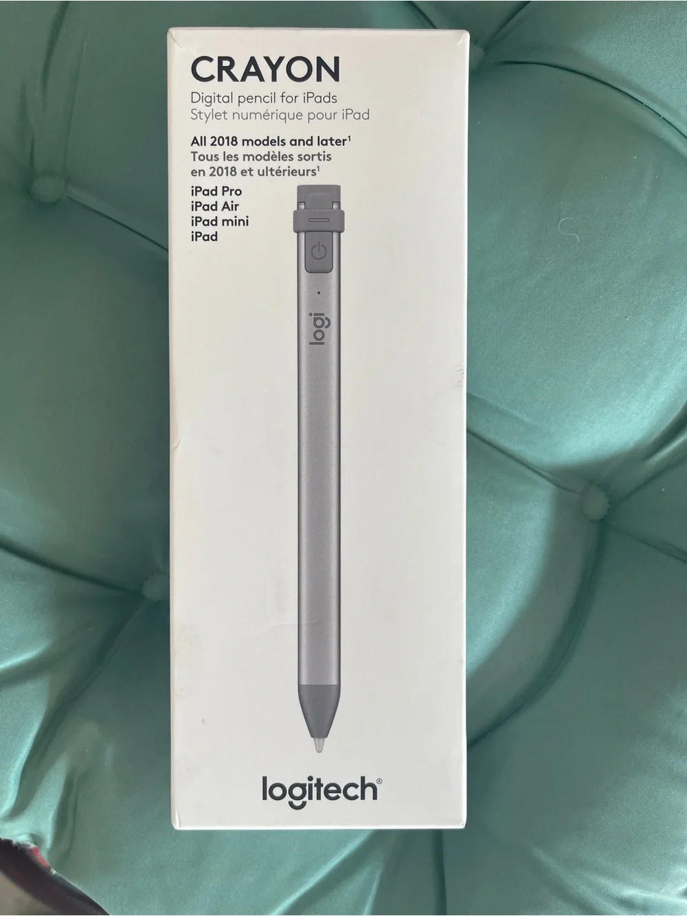 Crayon Digital Stylus - Silver